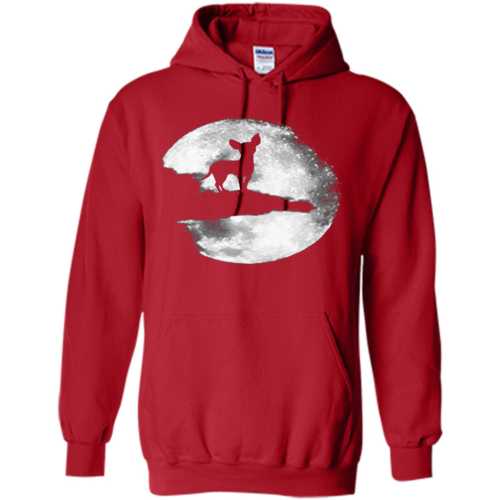 Chihuahua And Moon Halloween T-Shirt