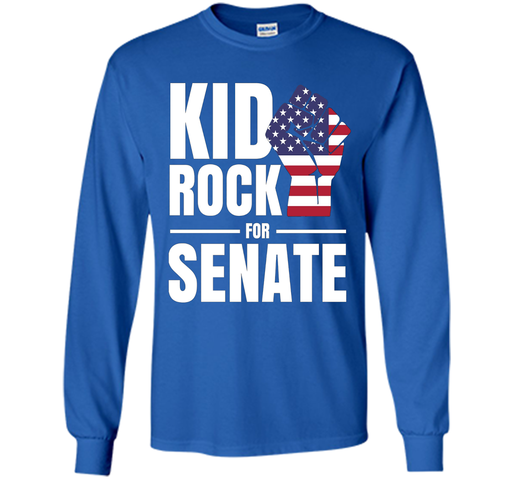 Campaign T-shirt Kid Rock For Senate T-shirt Royal