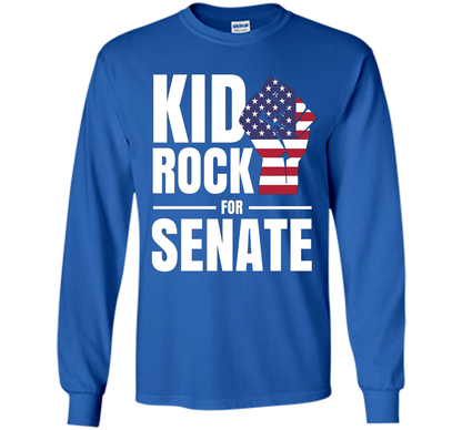 Campaign T-shirt Kid Rock For Senate T-shirt Royal