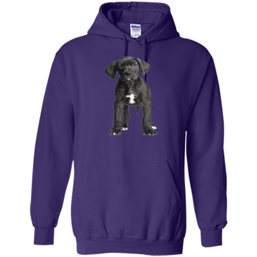 Great Dane Puppy T-shirt Purple