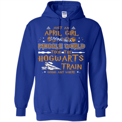 Harry Potter T-shirt Just An April Girl Living In A Muggle World