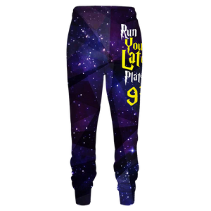 Run Like You're Late For Platform 9 3/4 Harry Potter Jogging Pants