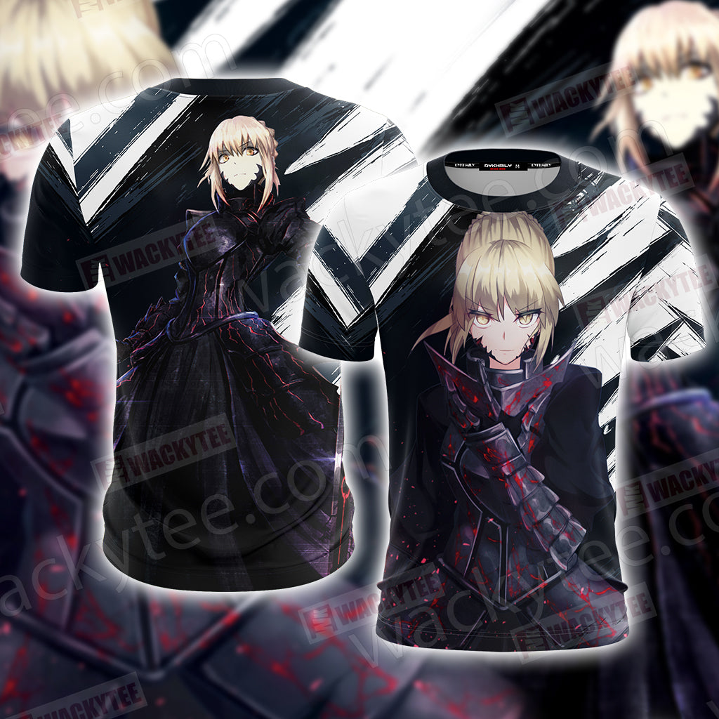 Fate/Stay Night - Saber New 3D T-shirt T-shirt