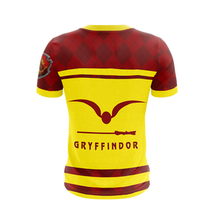 Gryffindor Quidditch Team Harry Potter New Collection Unisex 3D T-shirt