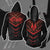 Kamen Rider - Ryuki Symbol Unisex Zip Up Hoodie Jacket