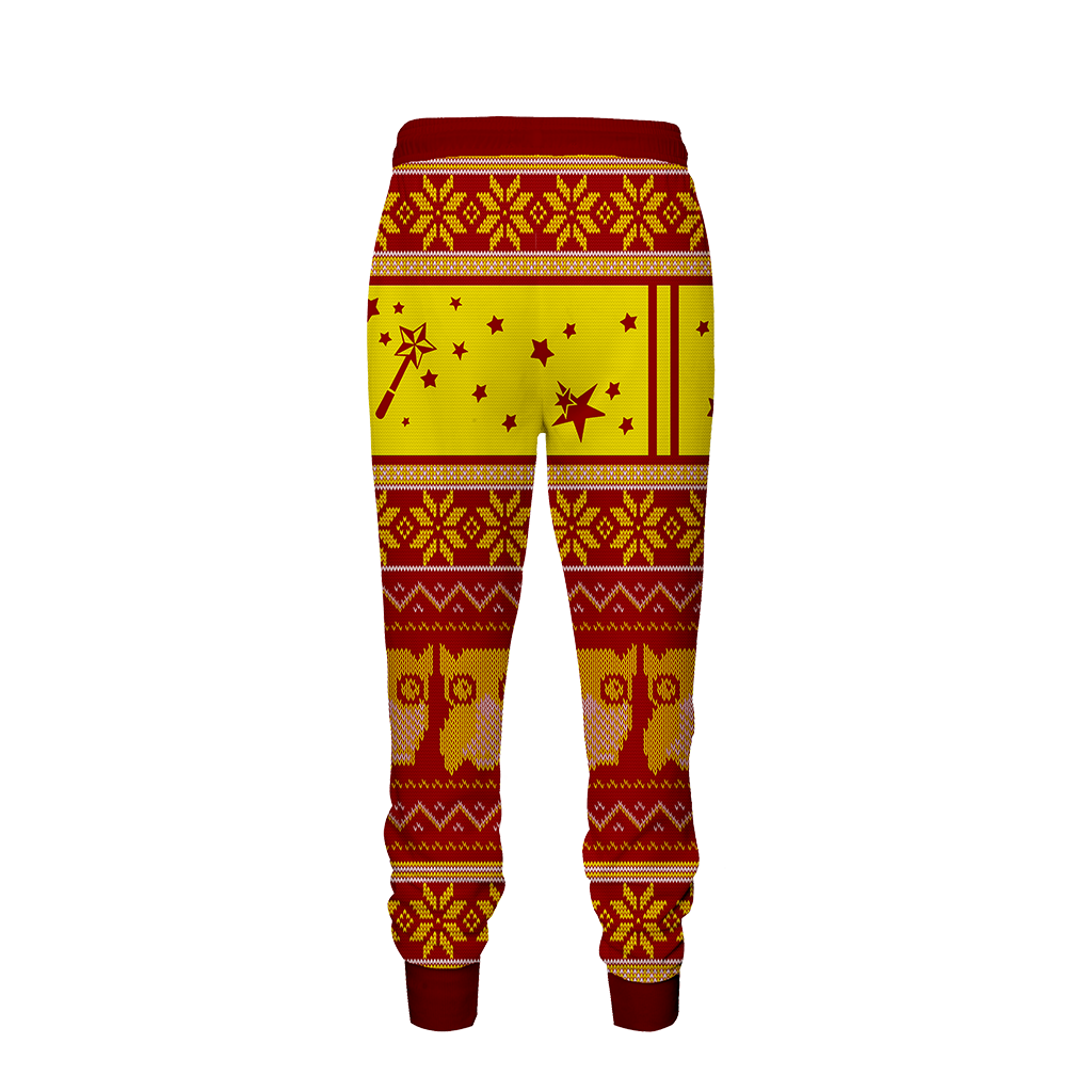 Gryffindor Harry Potter Ugly Christmas Jogging Pants