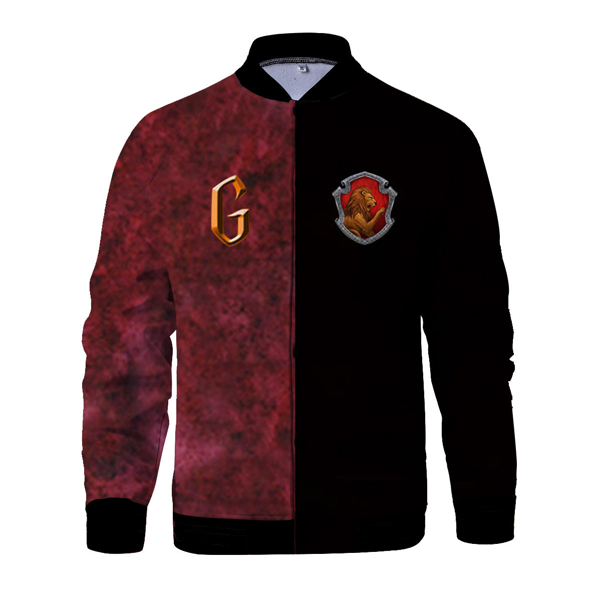 The Gryffindor Lion Hogwarts Harry Potter Baseball Jacket