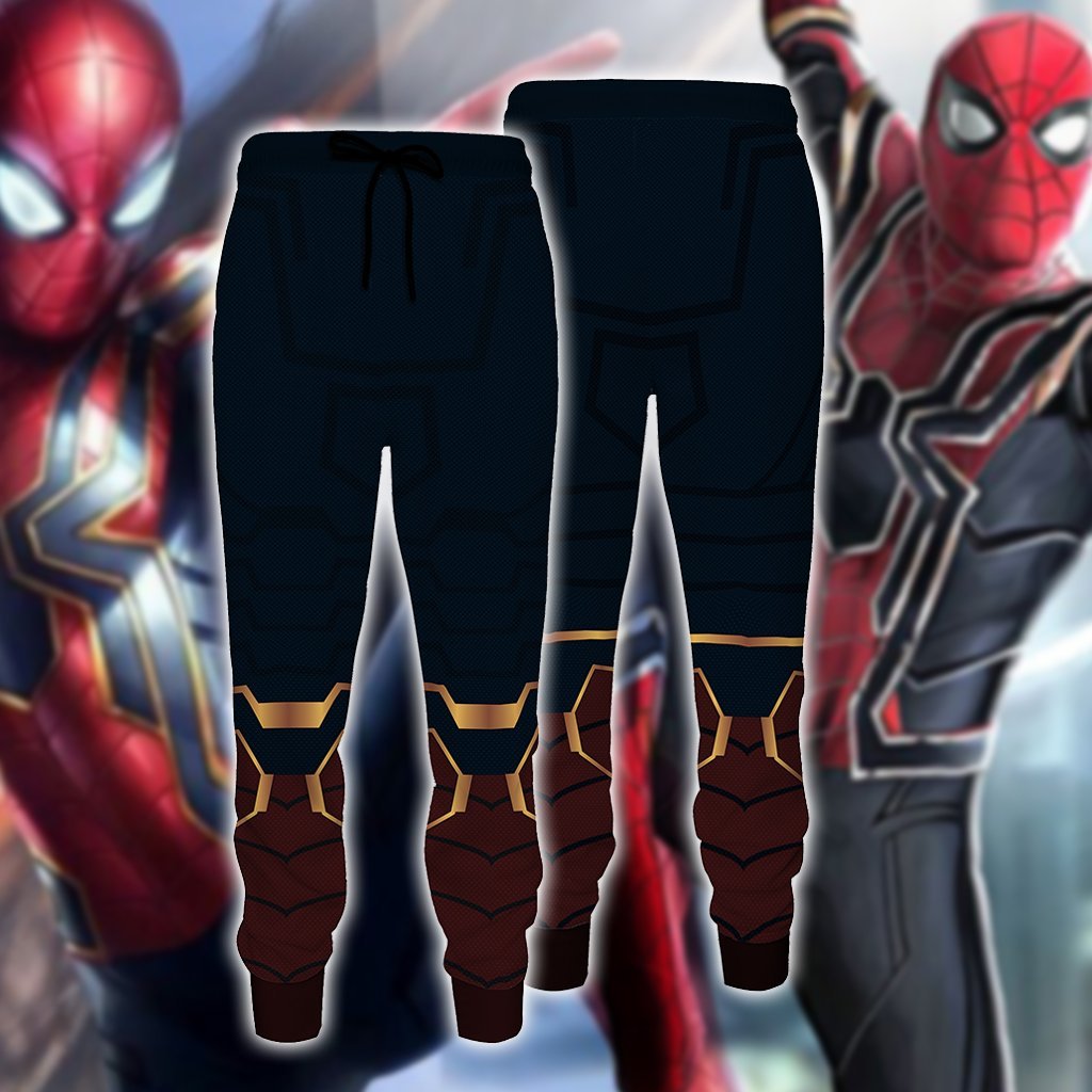 Spider-man: Homecoming Iron Spider Cosplay Jogging Pants