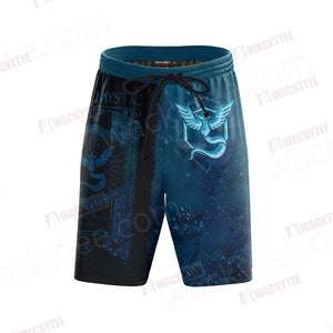 Team Mystic Pokemon Go New Beach Shorts