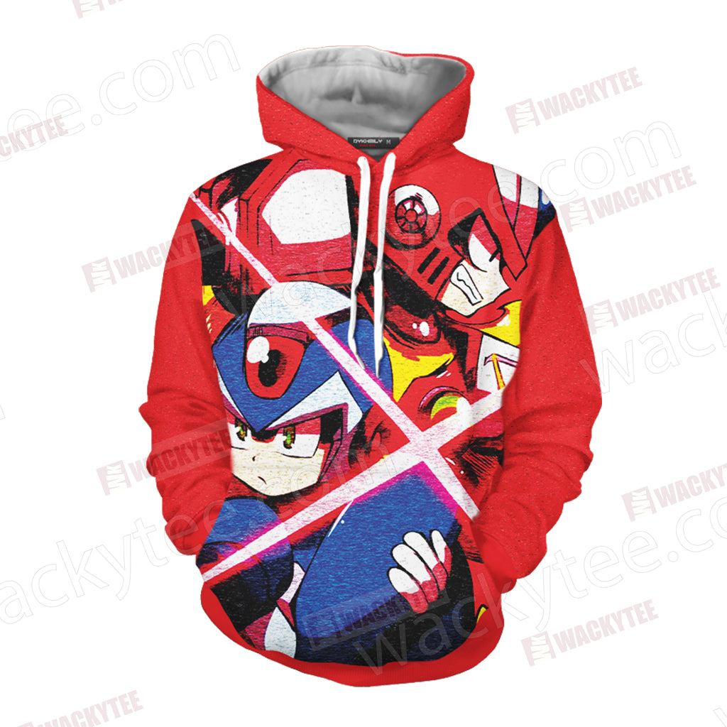 Mega Man - Rockman Unisex 3D Hoodie