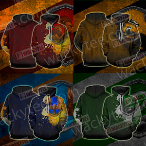 The Gryffindor Lion Hogwarts Harry Potter 3D Hoodie