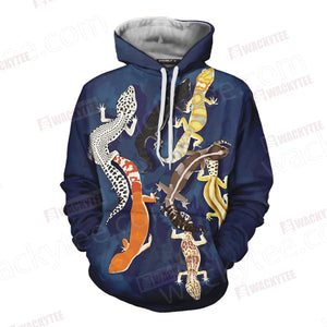 Geckos 3D Hoodie