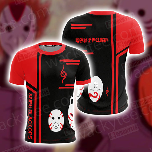 Naruto Anbu Unisex 3D T-shirt T-shirt