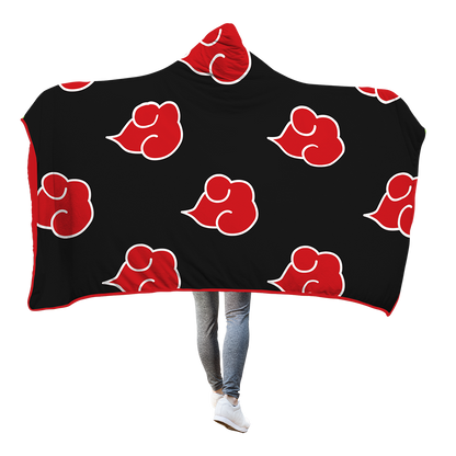 Naruto 3D Hooded Blanket Akatsuki