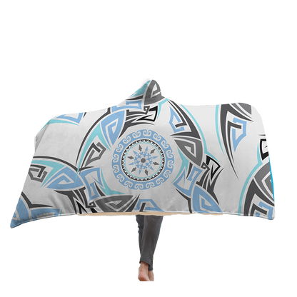 RWBY Weiss Schnee Symbol Hooded Blanket