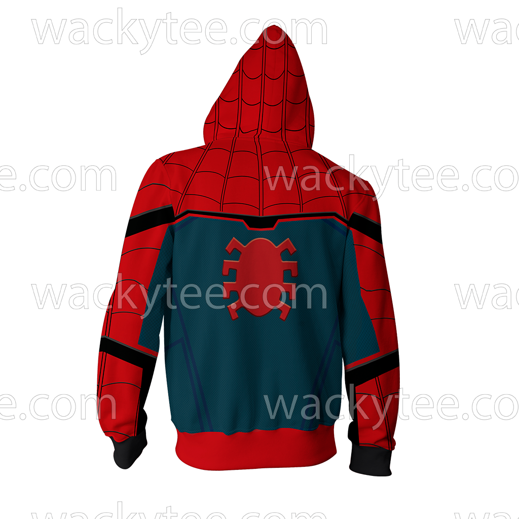 Spider-Man: Far From Home 2019 Cosplay Zip Up Hoodie Jacket