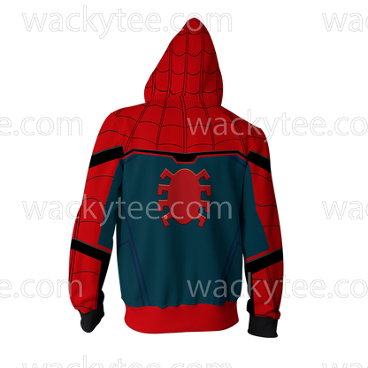 Spider-Man: Far From Home 2019 Cosplay Zip Up Hoodie Jacket