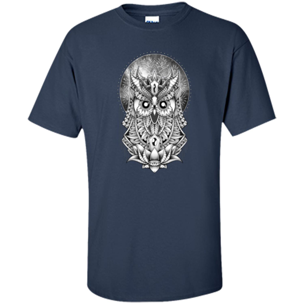 Venus Owl T-shirt Planet Navy