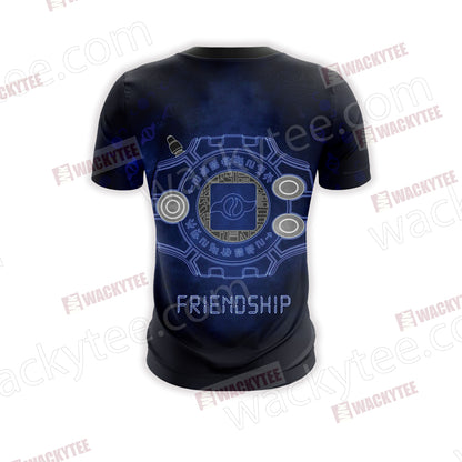 Digimon New The Crest Of Friendship New Unisex 3D T-shirt
