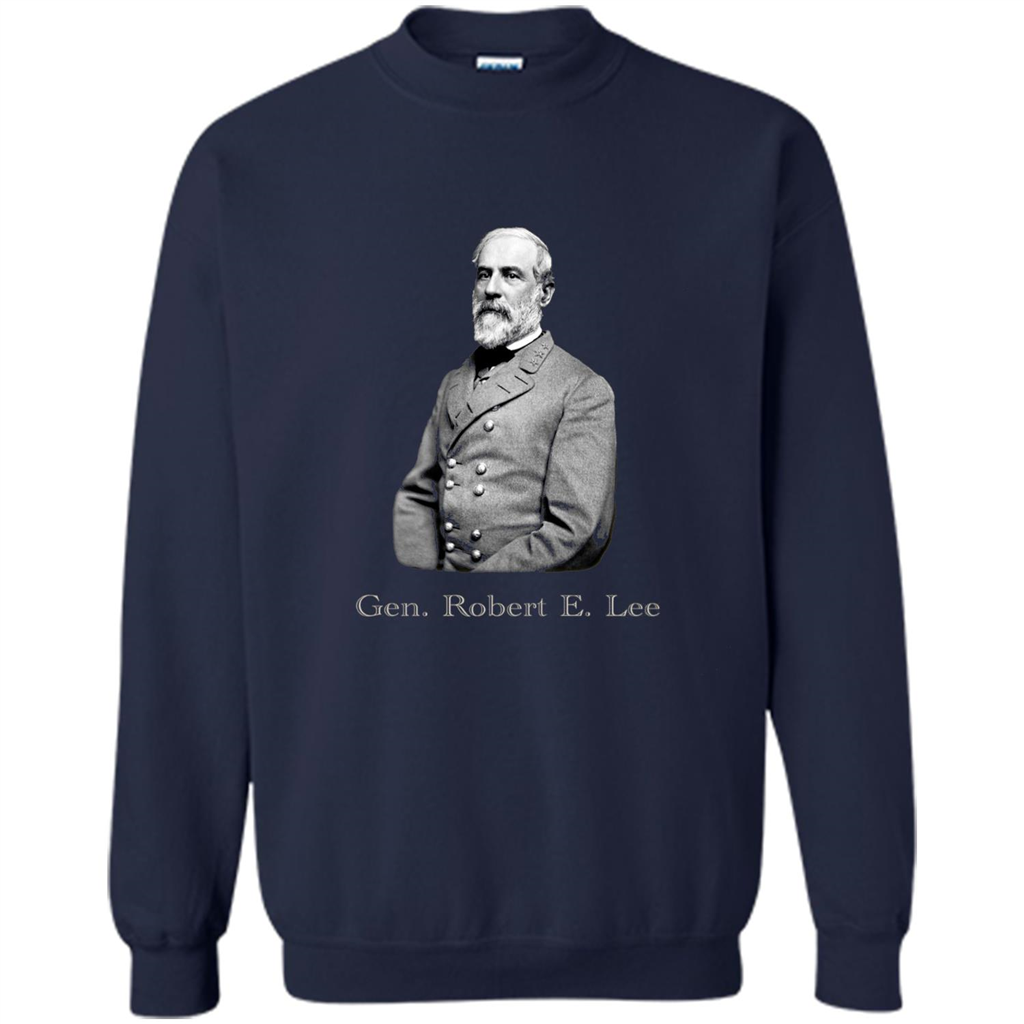 Military T-shirt General Robert E. Lee T-Shirt Navy