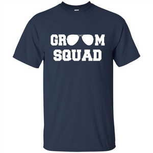 Cool Groom Squad T-Shirt Wedding Party Gift Shirt