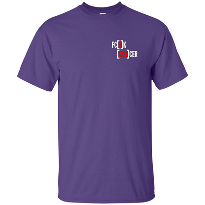 Cancer U CAN Inspiration T-shirt Purple