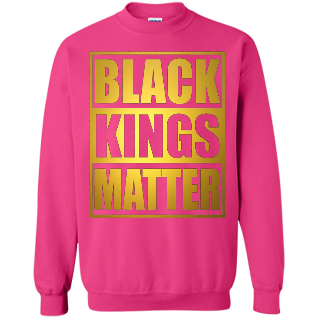 Black Kings Matter T-shirt Heliconia