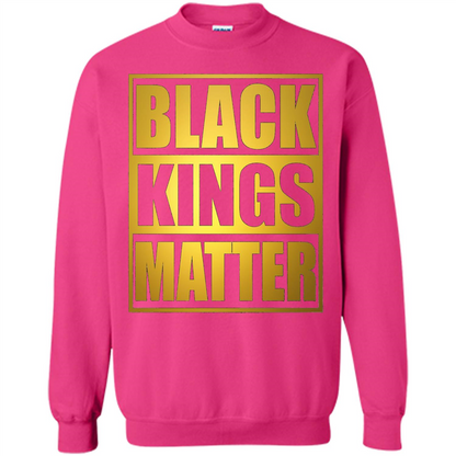Black Kings Matter T-shirt Heliconia
