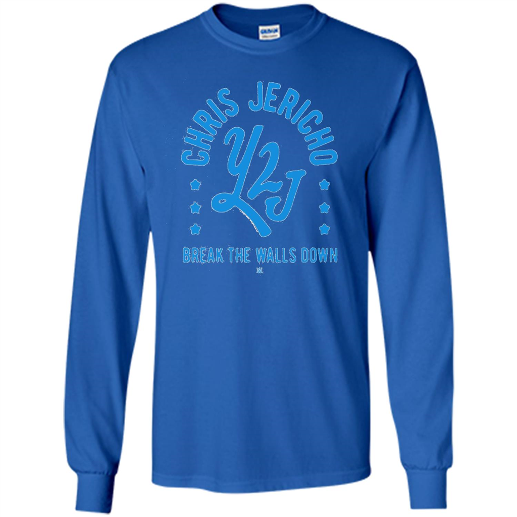 Chris Jericho Break The Walls Down T-shirt Royal