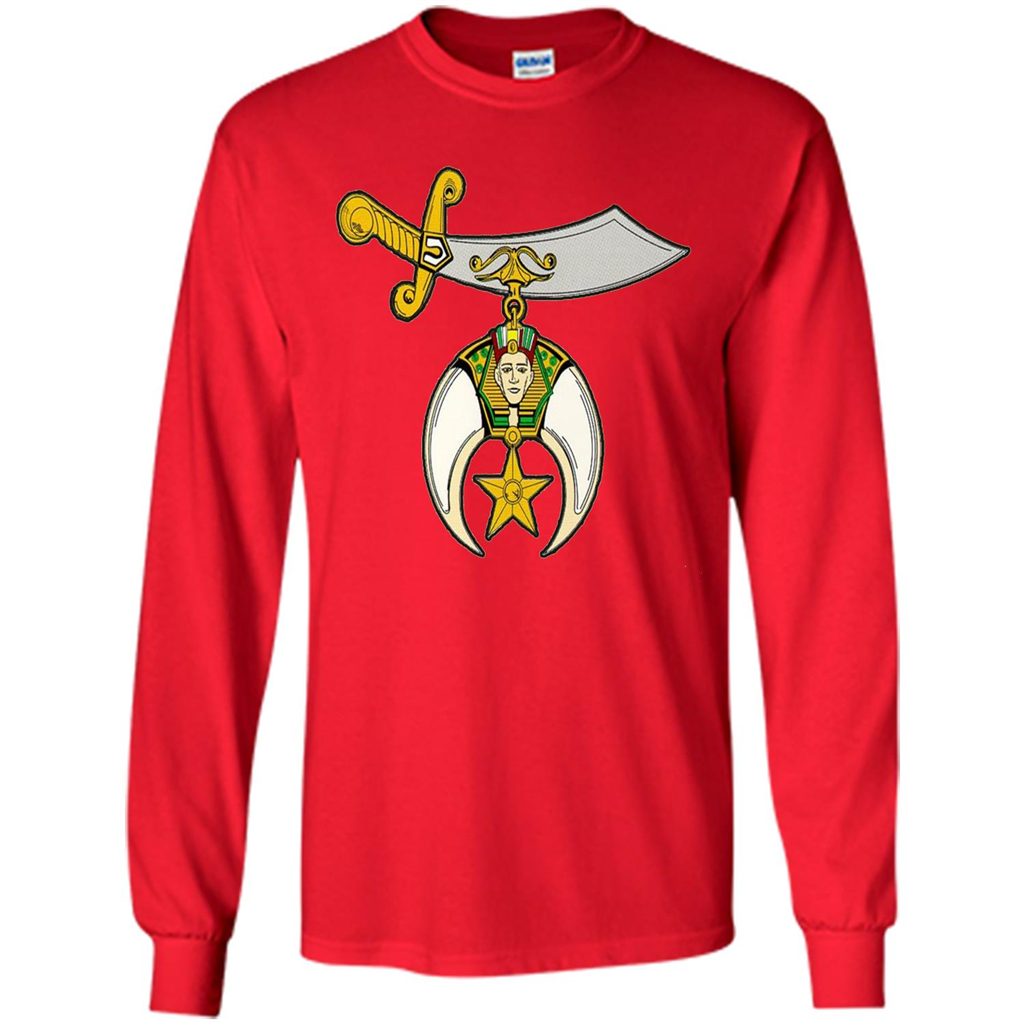 Masonic Shriner T-shirt Red