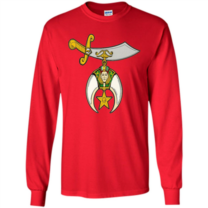 Masonic Shriner T-shirt Red