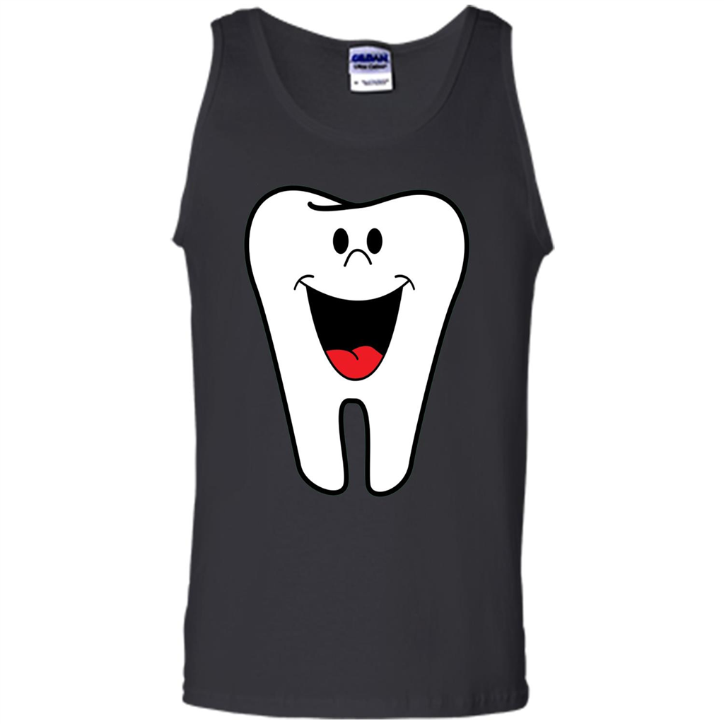 Happy Tooth Shirt Brushing Teeth T-shirt Royal