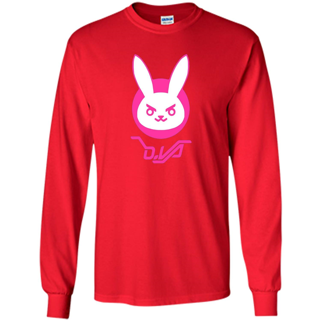 Overwatch D.VA Bunny Spray T-shirt Red
