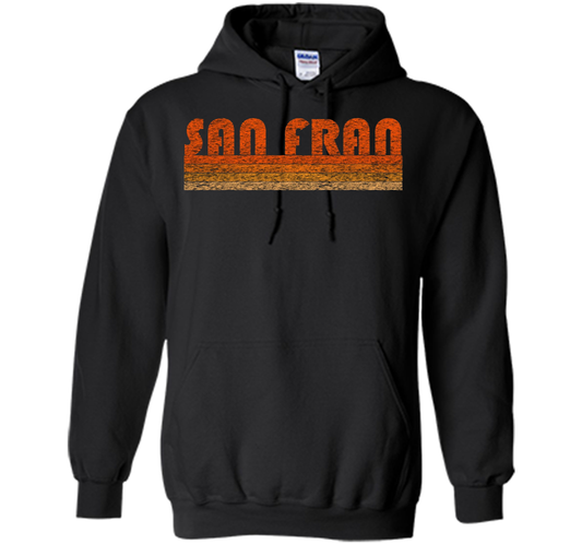 Vintage Retro San Francisco T-Shirt cool shirt Black