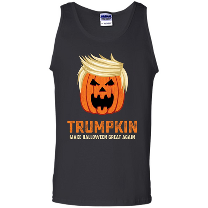 Halloween Trumpkin Funny T-Shirt Make Halloween Great Again Black