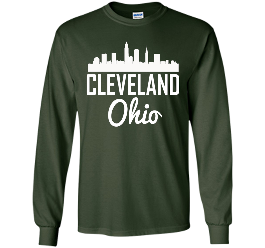 Cleveland Ohio T-shirt Forest Green