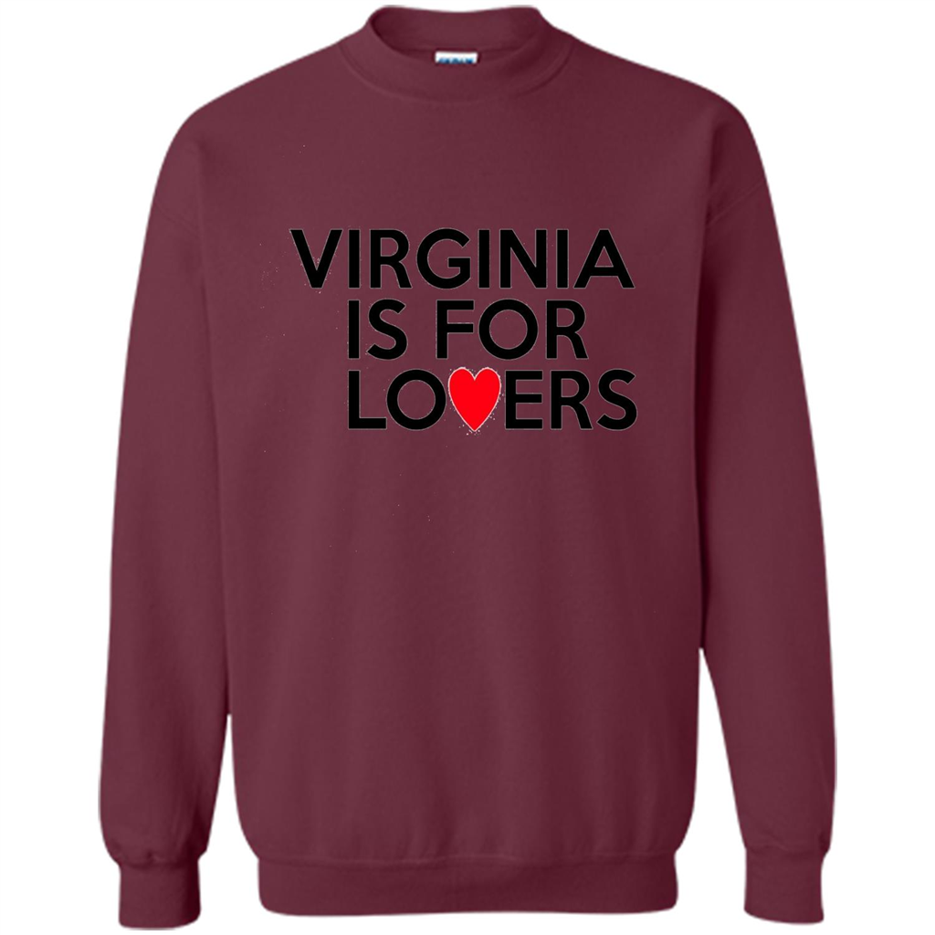 Virginia Is For The Lovers T-shirt Maroon