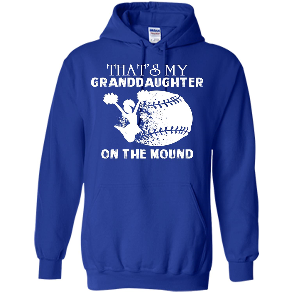 Baseball T-shirt That’s My Granddaughter On The Mound Royal