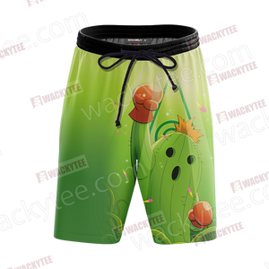 Digimon Togemon 3D Beach Shorts