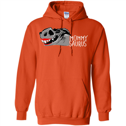 Mommy Saurus T-shirt Orange