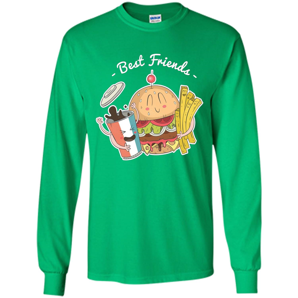 Burger Lover T-shirt Best Friends Delicious Irish Green
