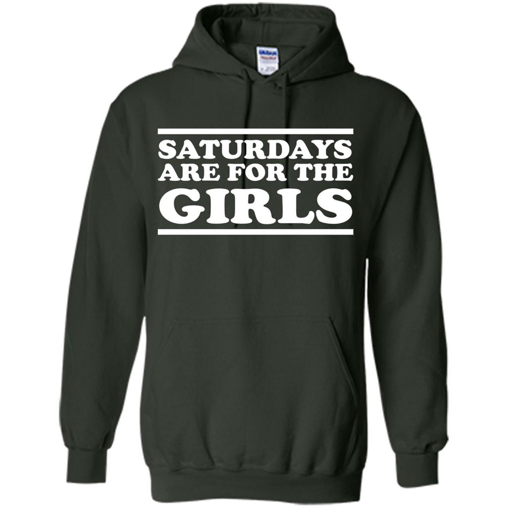 Saturdays Are For The Girls T-shirt Forest Green