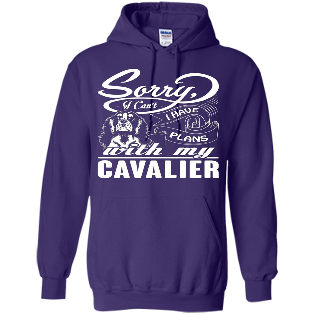 I Have Plans With My Cavalier T-shirt Purple