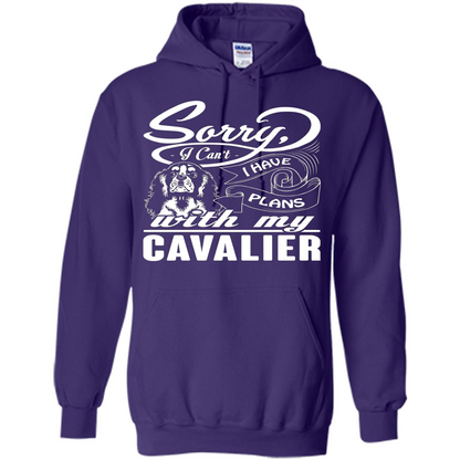 I Have Plans With My Cavalier T-shirt Purple