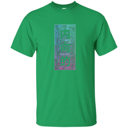 Japanese Introvert T-Shirt With Kanji Text Irish Green
