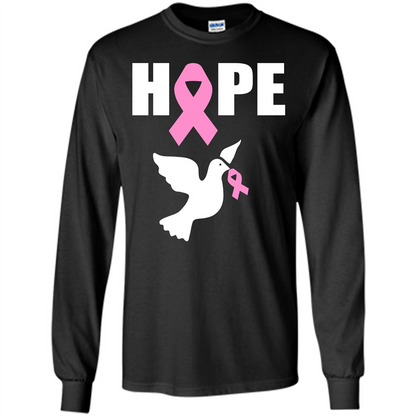 Cancer Awareness T-shirt Hope T-shirt Black