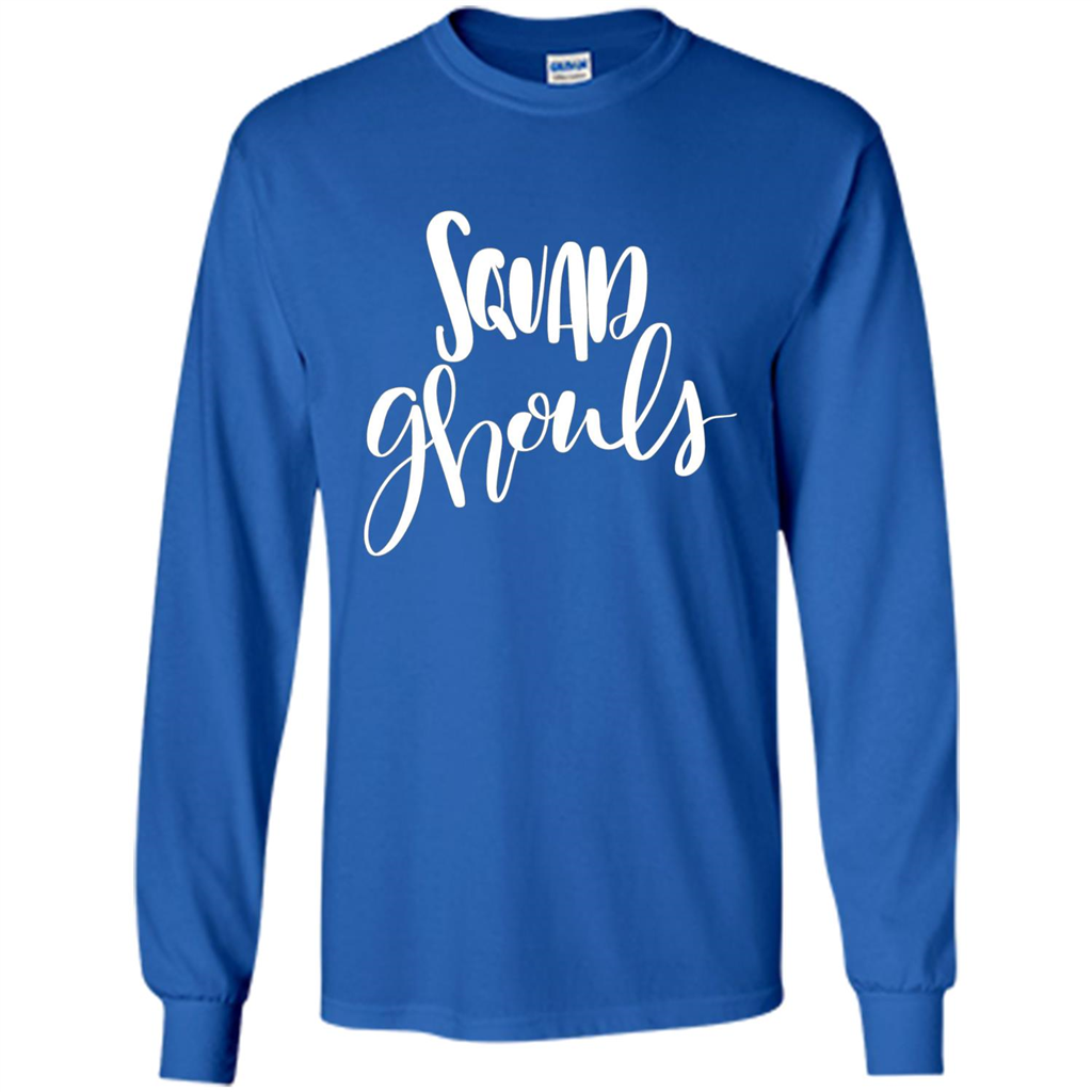 Squad Ghouls T-Shirt Halloween Funny Ghost Costume T-shirt Royal