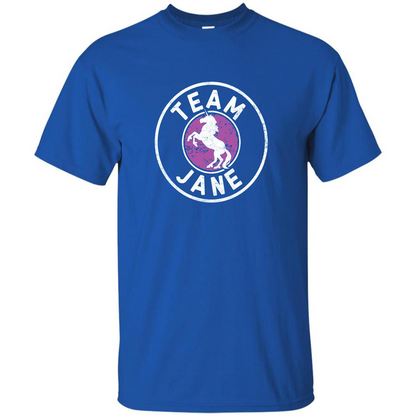 Team Jane Racing Team T-Shirts Royal