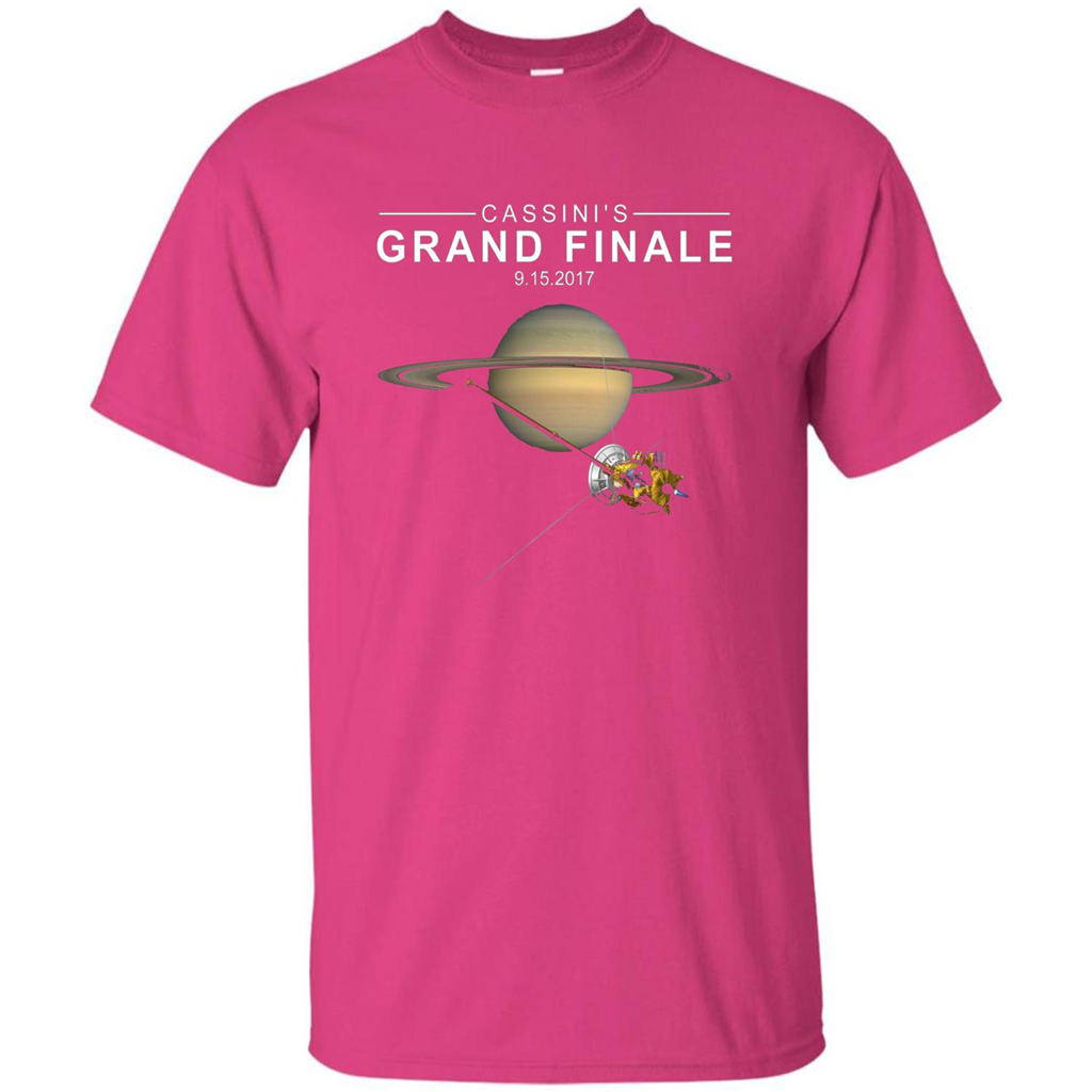 Cassini Grand Finale Space T-shirt Heliconia