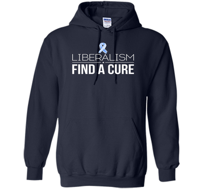 Liberalism Find a Cure T-Shirt. Democrat VS. Republican cool shirt